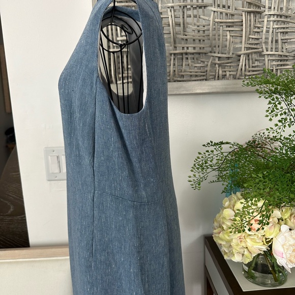 NWT AKRIS Linen Dress, Fully Lined - Picture 6 of 11